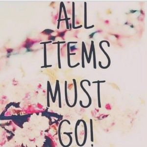 💙All items must go!💙